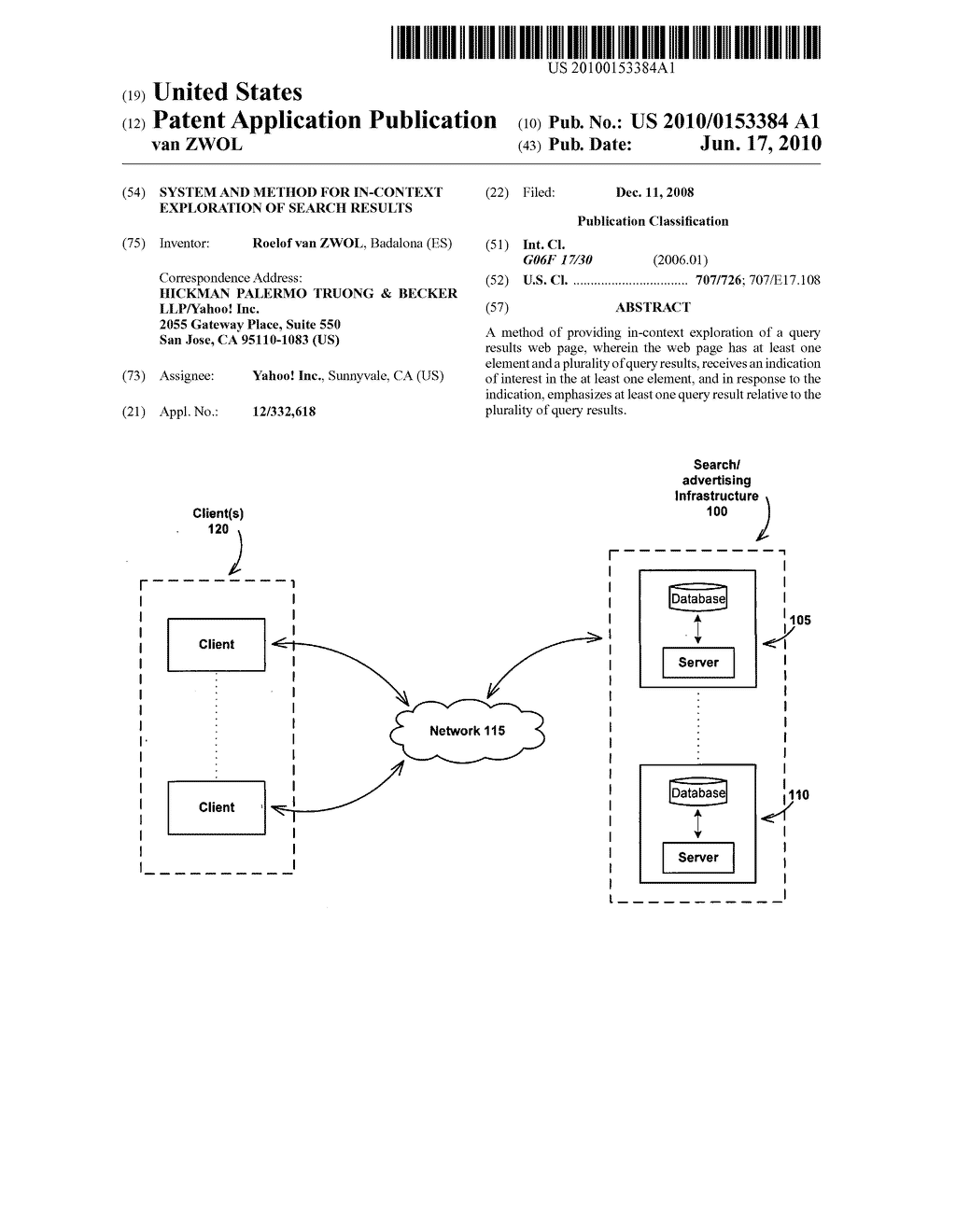 System and Method for In-Context Exploration of Search Results - diagram, schematic, and image 01