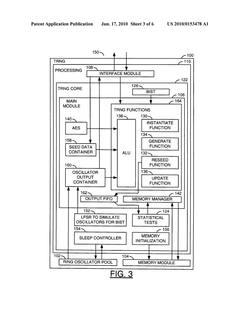 PARALLEL TRUE RANDOM NUMBER GENERATOR ARCHITECTURE - diagram, schematic, and image 04