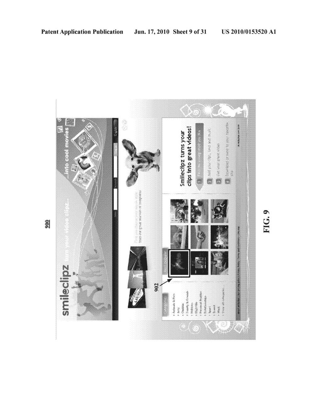 METHODS, SYSTEMS, AND MEDIA FOR CREATING, PRODUCING, AND DISTRIBUTING VIDEO TEMPLATES AND VIDEO CLIPS - diagram, schematic, and image 10