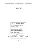 Information Communication Apparatus and Program of Same diagram and image