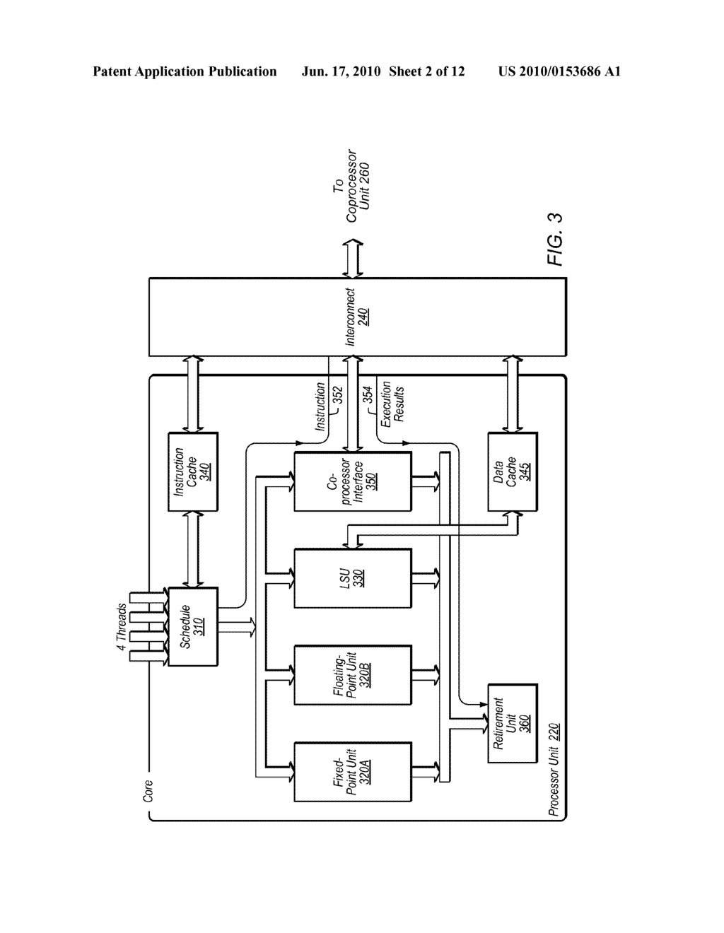 Coprocessor Unit with Shared Instruction Stream - diagram, schematic, and image 03