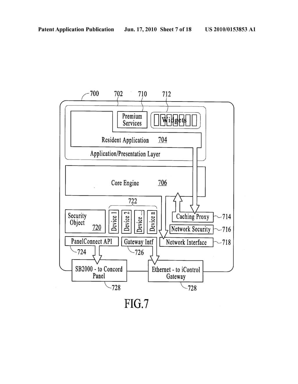 Networked Touchscreen With Integrated Interfaces - diagram, schematic, and image 08