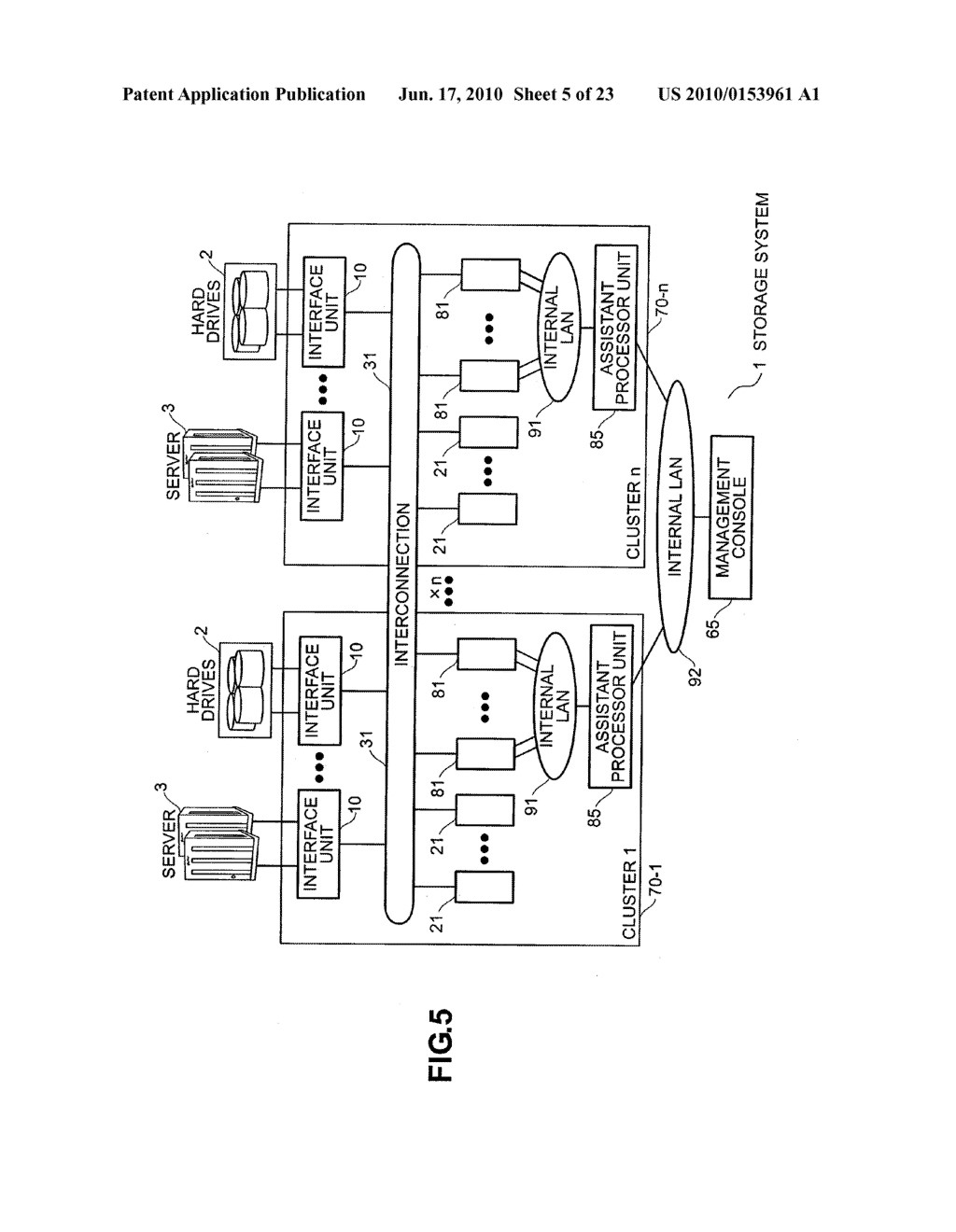 STORAGE SYSTEM HAVING PROCESSOR AND INTERFACE ADAPTERS THAT CAN BE INCREASED OR DECREASED BASED ON REQUIRED PERFORMANCE - diagram, schematic, and image 06