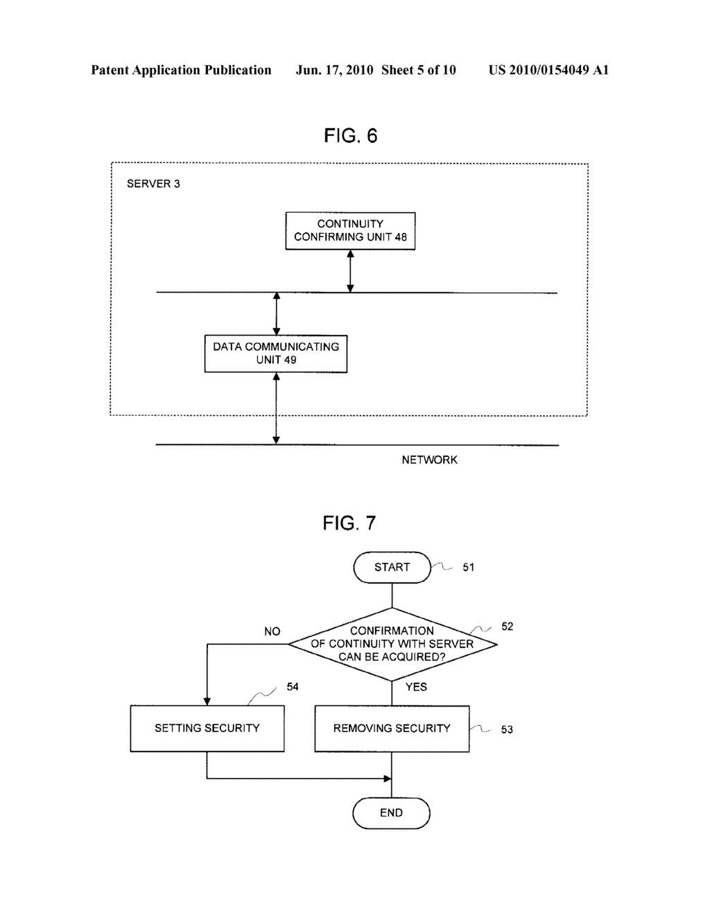 TERMINAL, SECURITY SETTING METHOD, AND PROGRAM THEREOF - diagram, schematic, and image 06