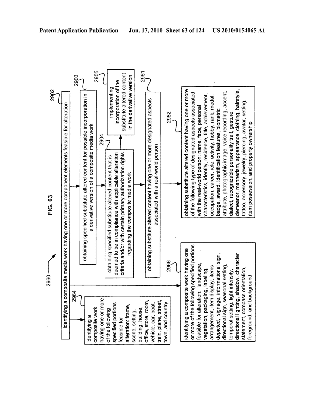 Media markup for user-activated content alteration - diagram, schematic, and image 65