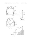 BALLISTICS VEST PAD COVER diagram and image