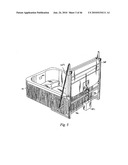 Spa cover lifter diagram and image