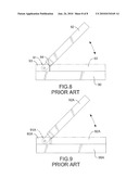 HINGE AND AN ELECTRONIC DEVICE WITH THE HINGE diagram and image