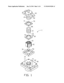 ASSEMBLY MECHANISM FOR MOTOR STATORS AND ASSEMBLY METHOD FOR THE SAME diagram and image