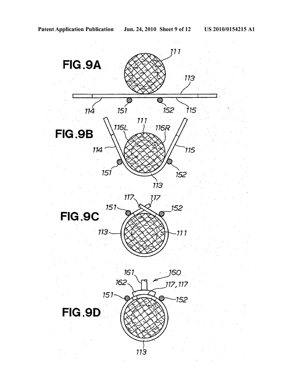 METHOD AND APPARATUS FOR COMPRESSING A MAT IN EXHAUST GAS CLEANING DEVICE - diagram, schematic, and image 10