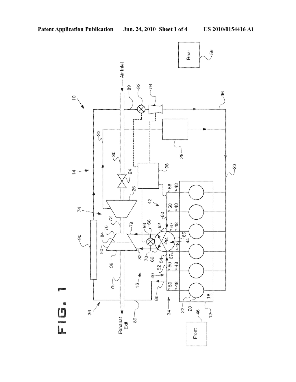 CROSSOVER EXHAUST DUCT - diagram, schematic, and image 02