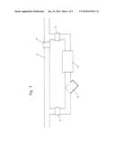 ARRANGEMENT WITH AT LEAST ONE FLOW-THROUGH MEASURING DEVICE FOR FLUIDS diagram and image