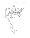 DEVICE FOR ACTUATING A CLUTCH PEDAL diagram and image