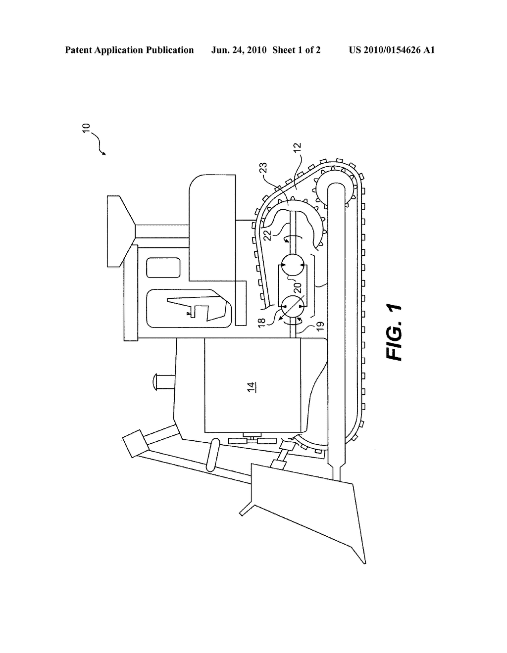 Braking system for a hydraulic motor - diagram, schematic, and image 02
