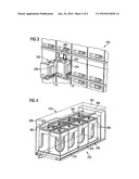 Device for the preparation of drinks on board an aircraft diagram and image