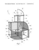 Structure and method for entertaining a feline diagram and image