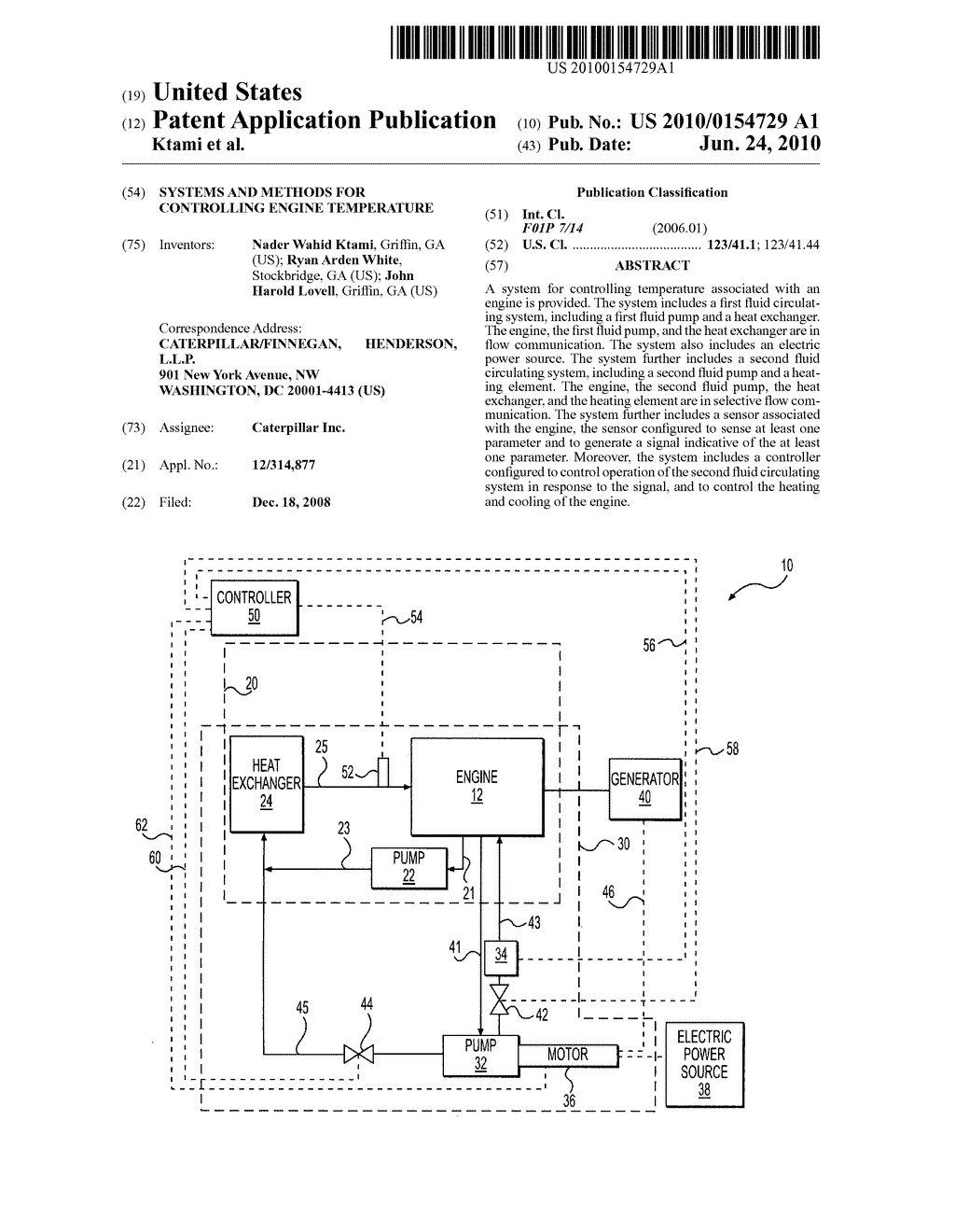 Systems and methods for controlling engine temperature - diagram, schematic, and image 01