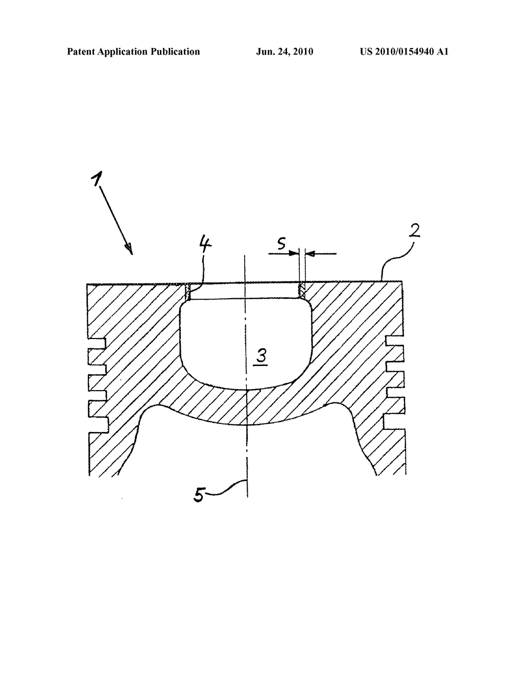 MELT-TREATED RIM OF A PISTON COMBUSTION BOWL - diagram, schematic, and image 02