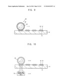 APPARATUS AND METHOD FOR ARRANGING A SPACER diagram and image