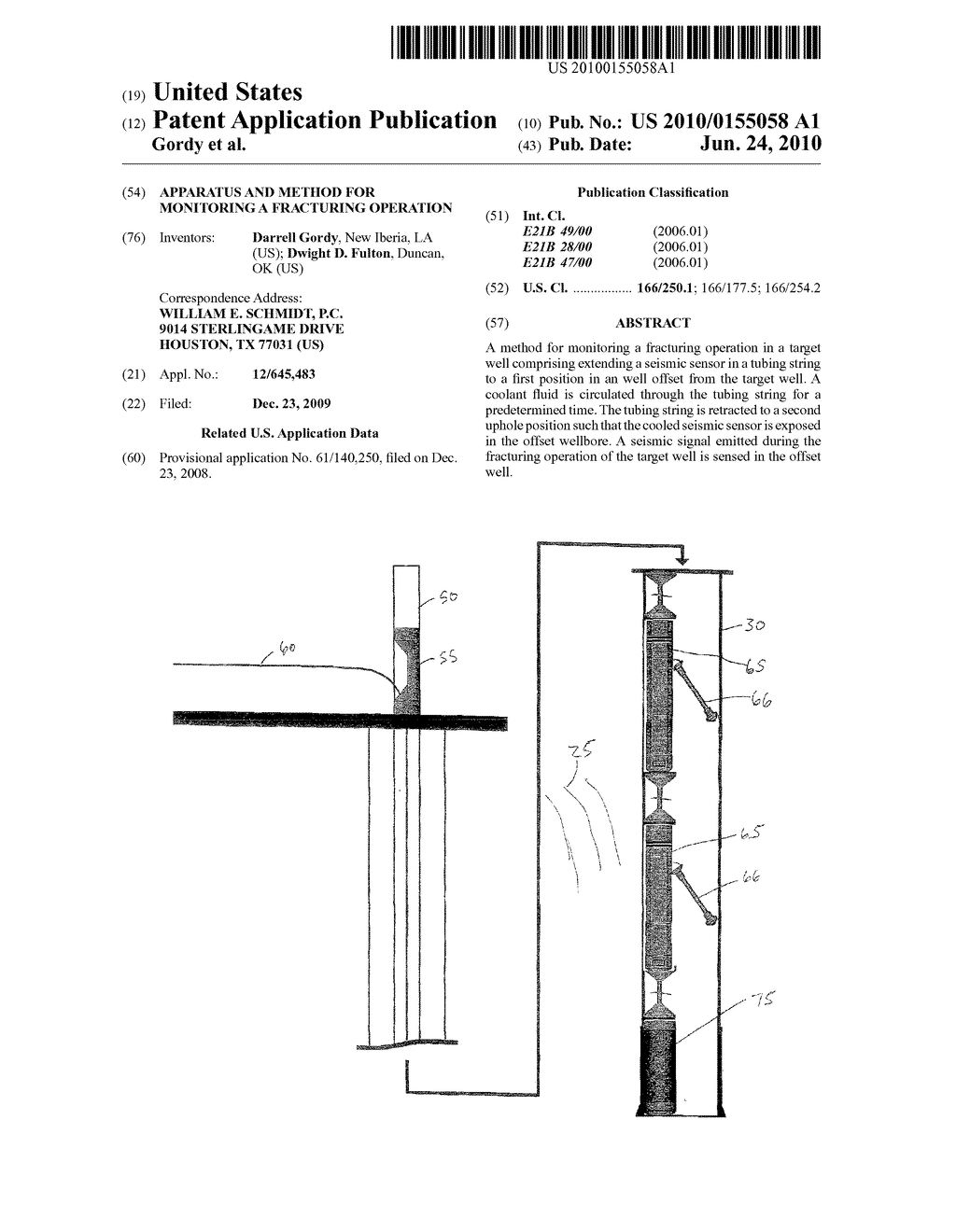 APPARATUS AND METHOD FOR MONITORING A FRACTURING OPERATION - diagram, schematic, and image 01