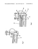 First and Second Beam for Telescopic Feeder, Incorporating Guiding Studs, Telescopic Feeder, Drilling Device for Rock Drilling and a Way of Using a Guiding Stud diagram and image