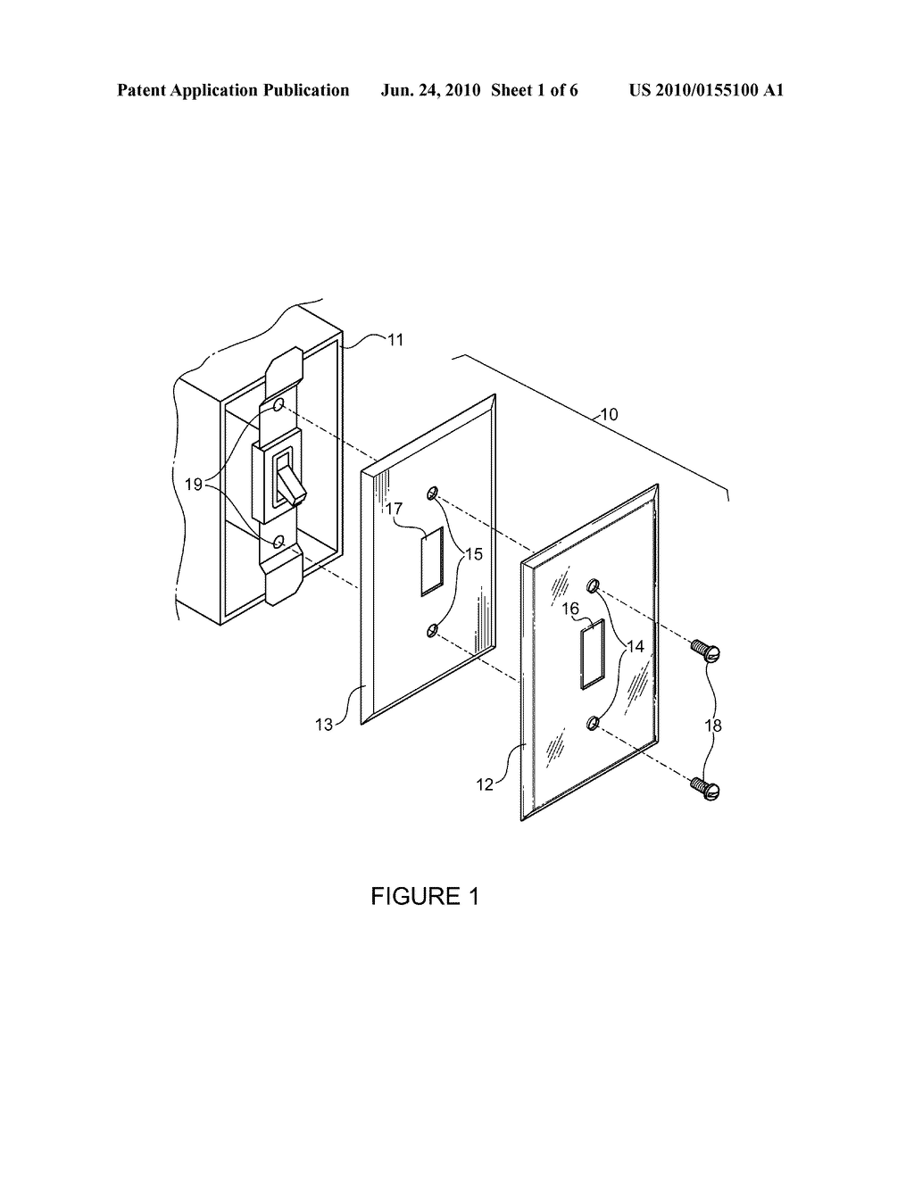 Paintable Wall Plate Covering and Method - diagram, schematic, and image 02