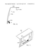 DOWNWARD FACING RECEPTACLE ASSEMBLY FOR CABLE RACEWAY diagram and image