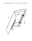 DOWNWARD FACING RECEPTACLE ASSEMBLY FOR CABLE RACEWAY diagram and image