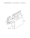 DOWNWARD FACING RECEPTACLE ASSEMBLY FOR CABLE RACEWAY diagram and image