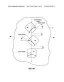 HYBRID DRILL BIT WITH SECONDARY BACKUP CUTTERS POSITIONED WITH HIGH SIDE RAKE ANGLES diagram and image