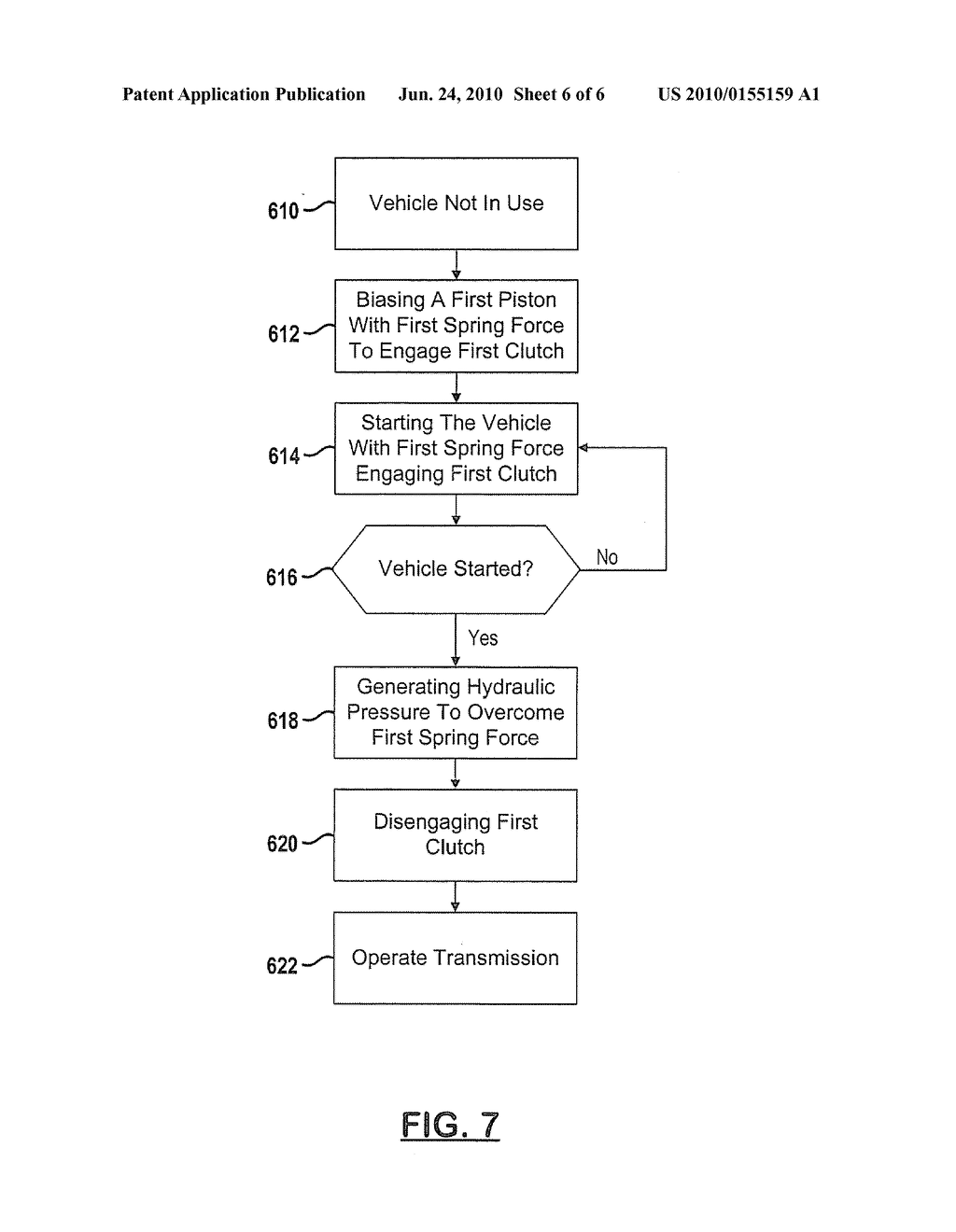 HYDRO-MECHANICAL CLUTCH FOR A HYBRID TRANSMISSION AND METHOD FOR OPERATING THE SAME - diagram, schematic, and image 07