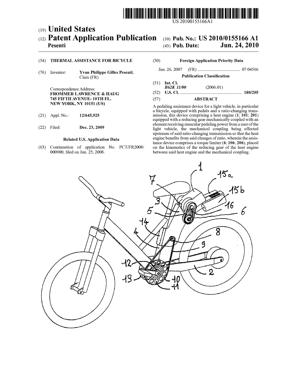Thermal Assistance for Bicycle - diagram, schematic, and image 01