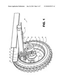 COMBINATION DRIVE AND SUSPENSION SYSTEM FOR A VEHICLE diagram and image