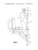 LADDER SAFETY SEAT diagram and image