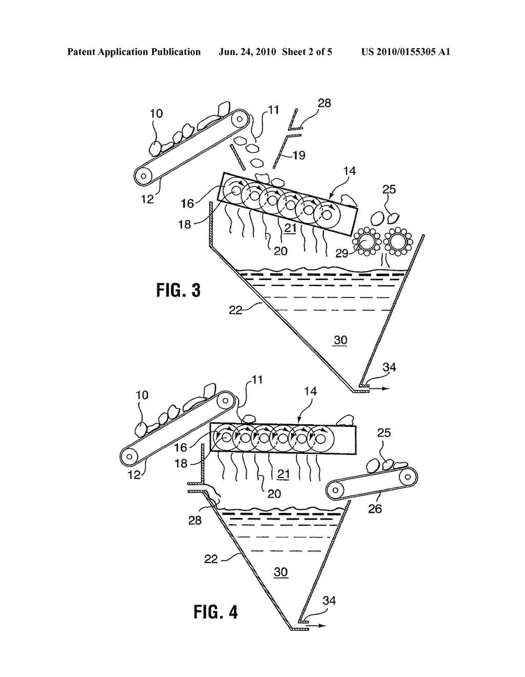 SIZING ROLLER SCREEN ORE PROCESSING APPARATUS - diagram, schematic, and image 03