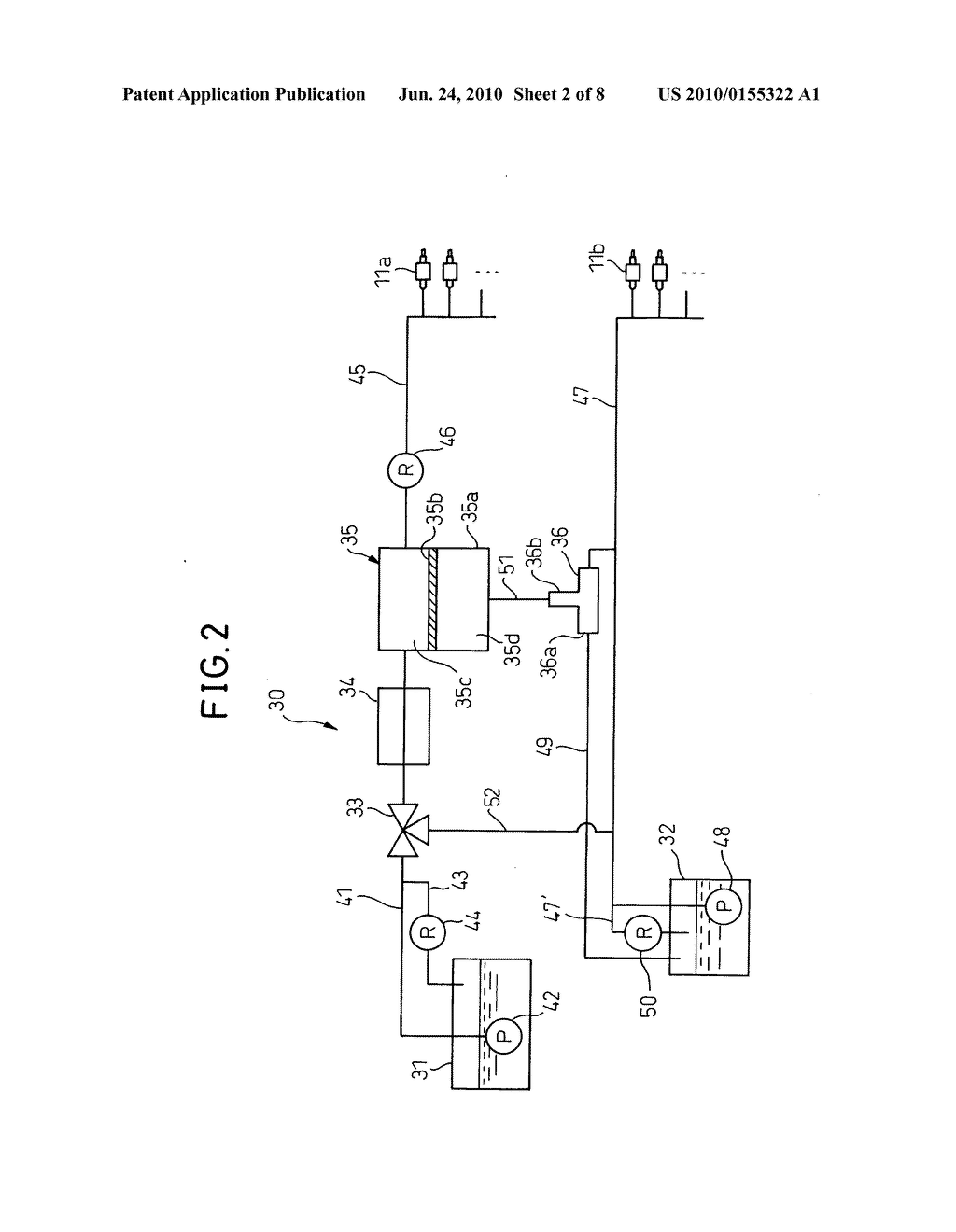 Vehicle mounted fuel separation apparatus - diagram, schematic, and image 03