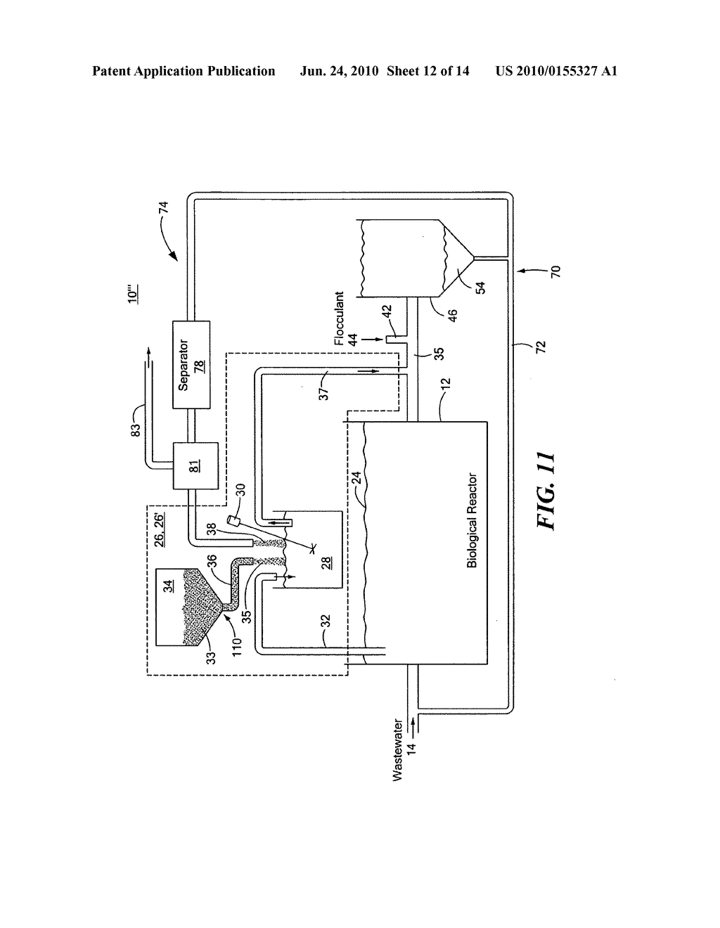 System and method for enhancing a wastewater treatment process - diagram, schematic, and image 13