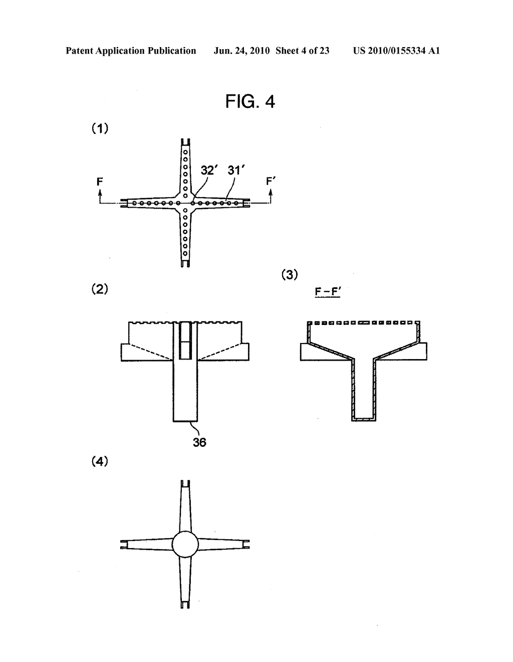 HOLLOW FIBER MEMBRANE MODULE, PROCESS FOR MANUFACTURING THE SAME, HOLLOW FIBER MEMBRANE MODULE ASSEMBLY AND METHOD OF PURIFYING SUSPENDED WATER WITH USE - diagram, schematic, and image 05