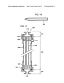 HOLLOW FIBER MEMBRANE MODULE, PROCESS FOR MANUFACTURING THE SAME, HOLLOW FIBER MEMBRANE MODULE ASSEMBLY AND METHOD OF PURIFYING SUSPENDED WATER WITH USE diagram and image