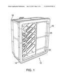 Retail cosmetic display pods and method of merchandising diagram and image