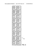 Retail cosmetic display pods and method of merchandising diagram and image