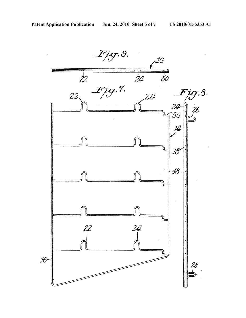 Wall mounted shelving - diagram, schematic, and image 06