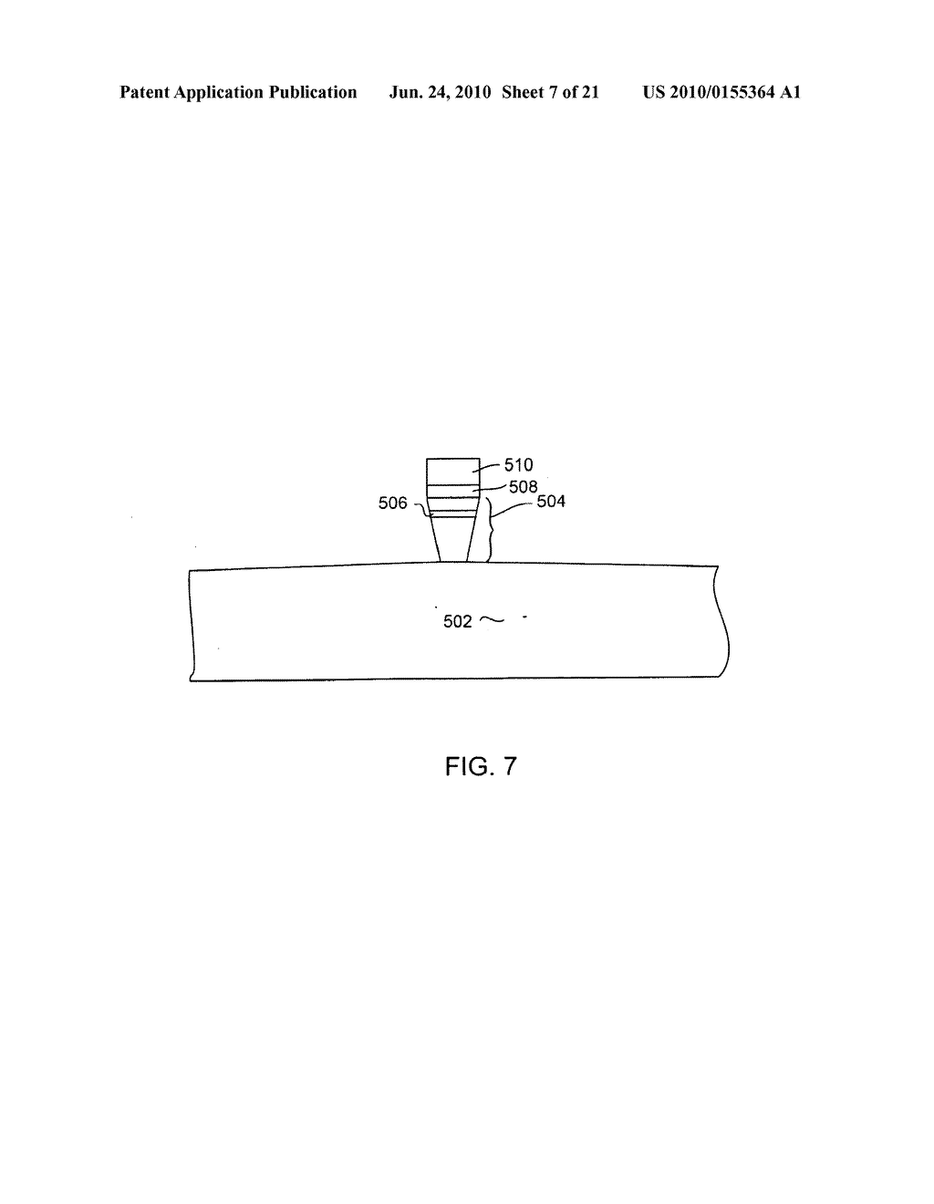 MAGNETIC WRITE HEAD HAVING A STEPPED TRAILING SHIELD AND WRITE POLE WITH A SLOPED TRAILING EDGE - diagram, schematic, and image 08