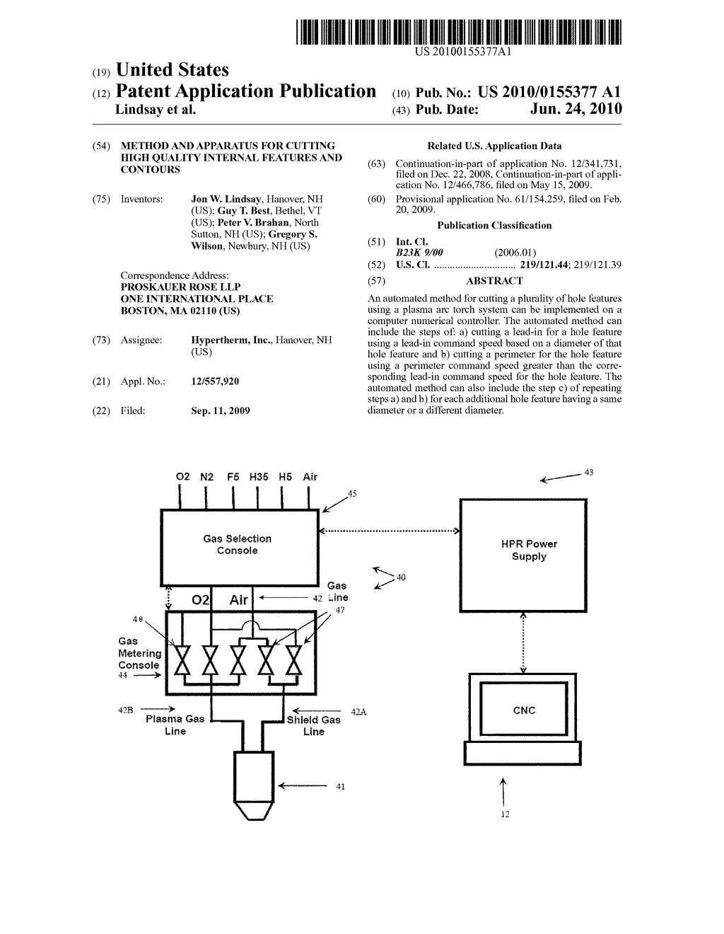 Method And Apparatus For Cutting High Quality Internal Features And Contours - diagram, schematic, and image 01