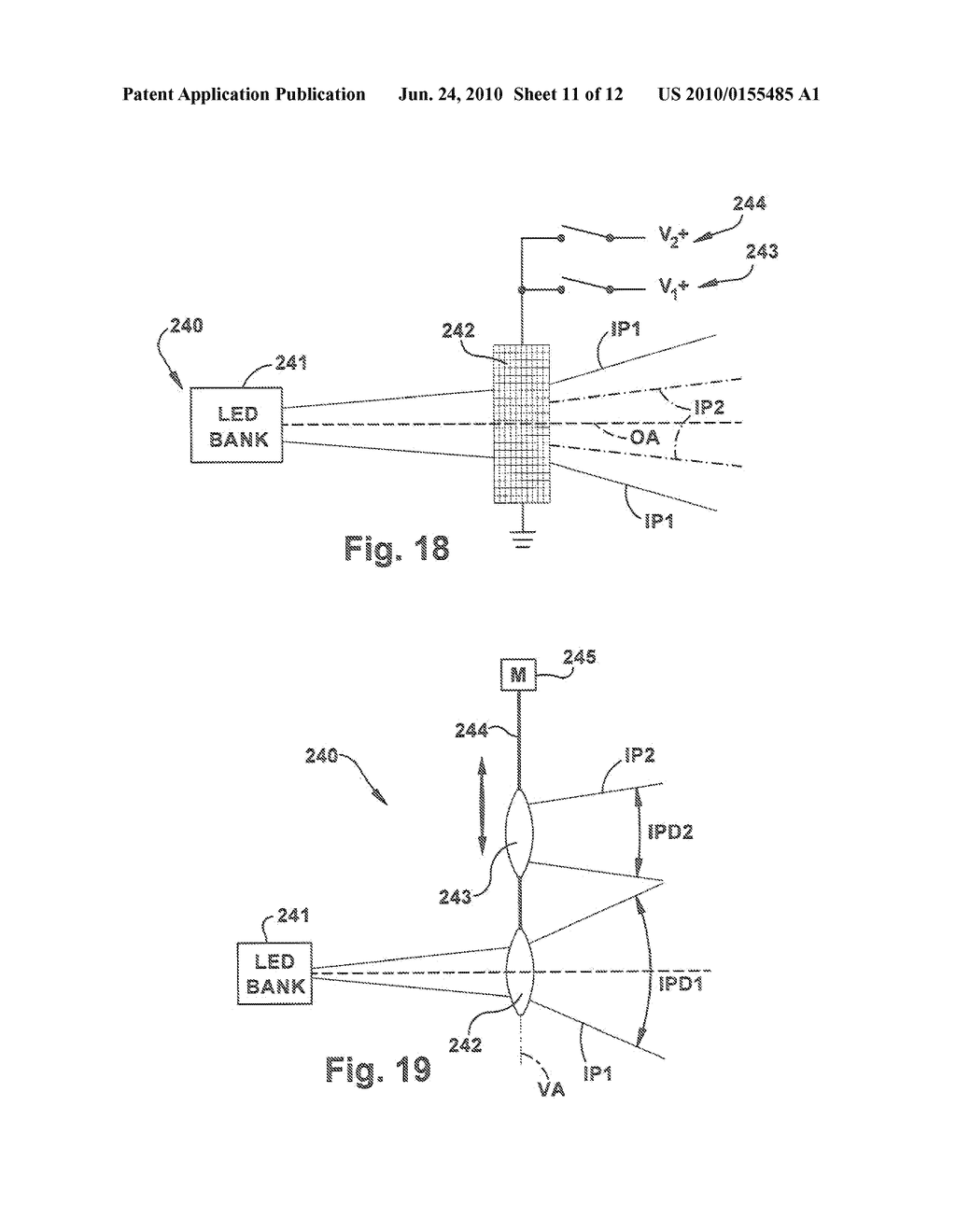 TWO POSITION ZOOM LENS ASSEMBLY FOR AN IMAGING-BASED BAR CODE READER - diagram, schematic, and image 12