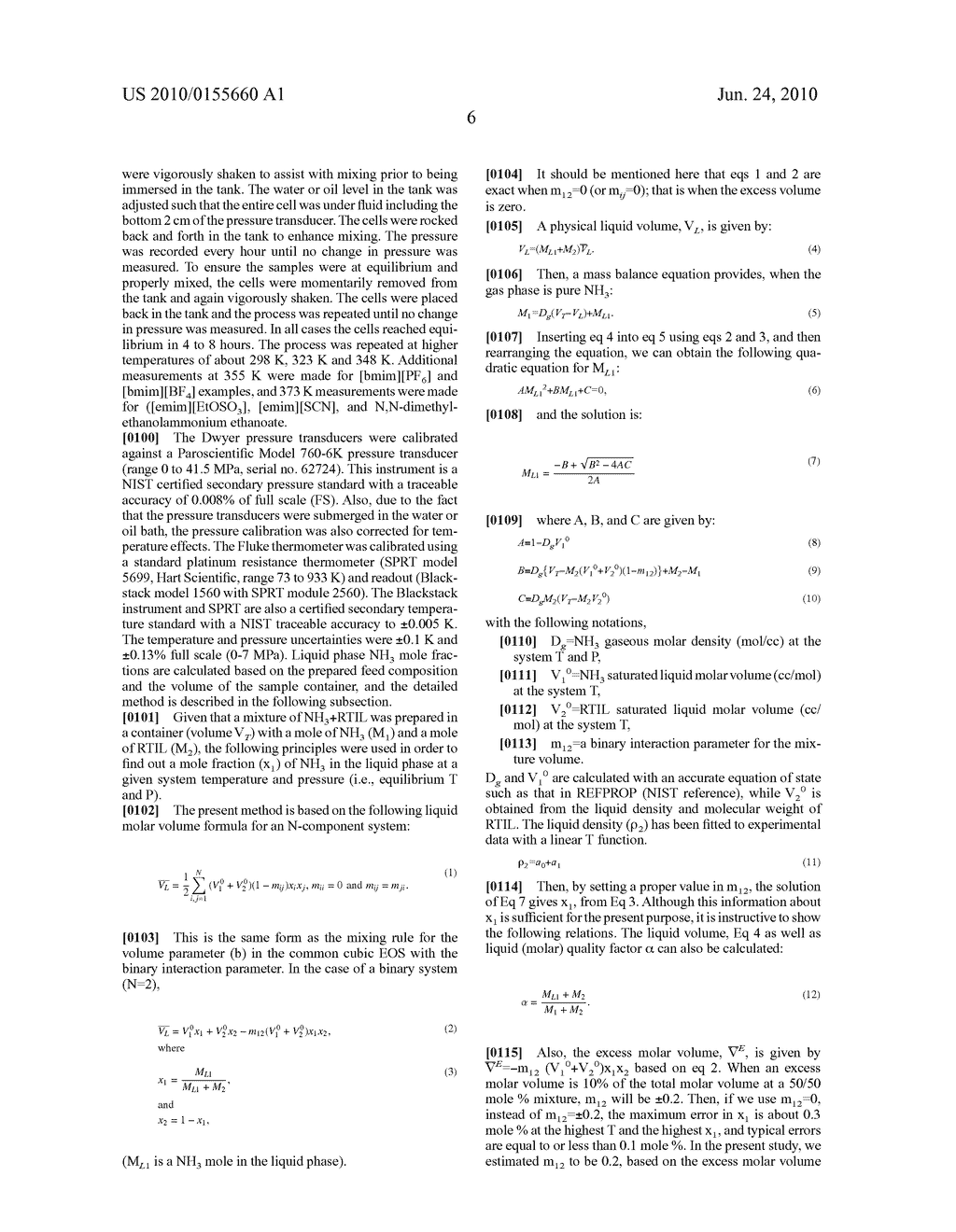 MIXTURES OF AMMONIA AND IONIC LIQUIDS - diagram, schematic, and image 10