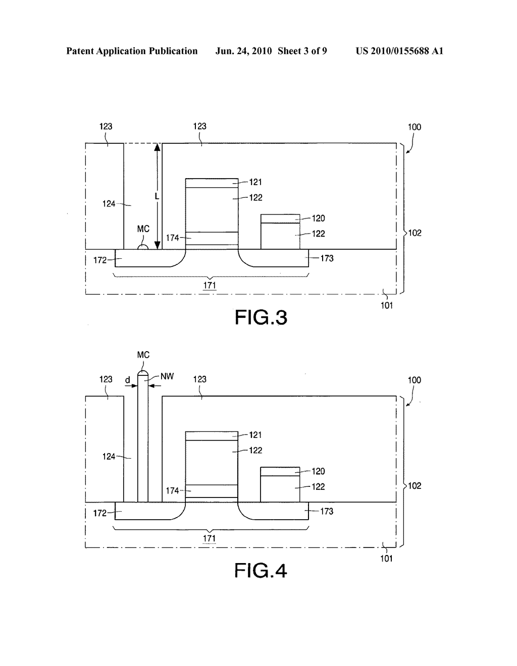 ELECTRIC DEVICE WITH NANOWIRES COMPRISING A PHASE CHANGE MATERIAL - diagram, schematic, and image 04