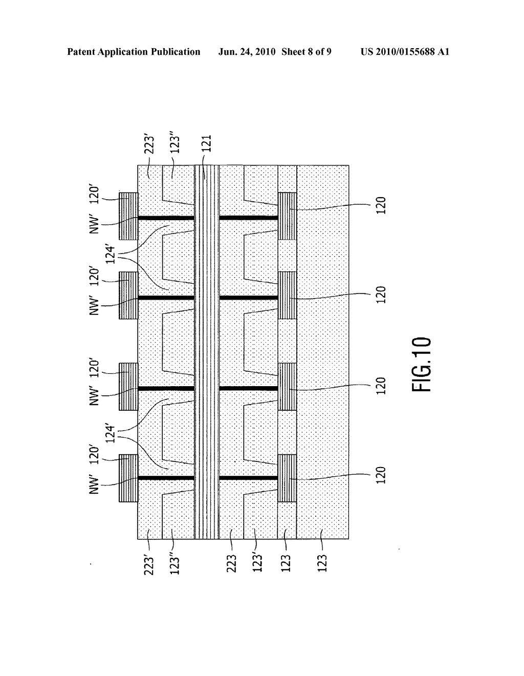 ELECTRIC DEVICE WITH NANOWIRES COMPRISING A PHASE CHANGE MATERIAL - diagram, schematic, and image 09