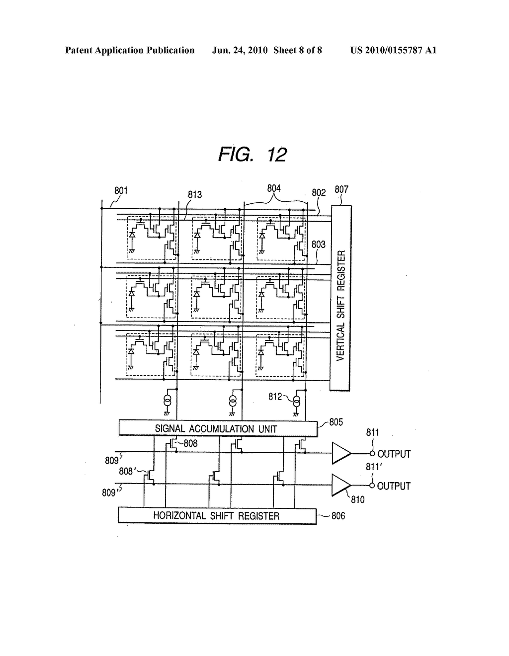 SOLID STATE IMAGE PICKUP DEVICE AND MANUFACTURING METHOD THEREFOR - diagram, schematic, and image 09