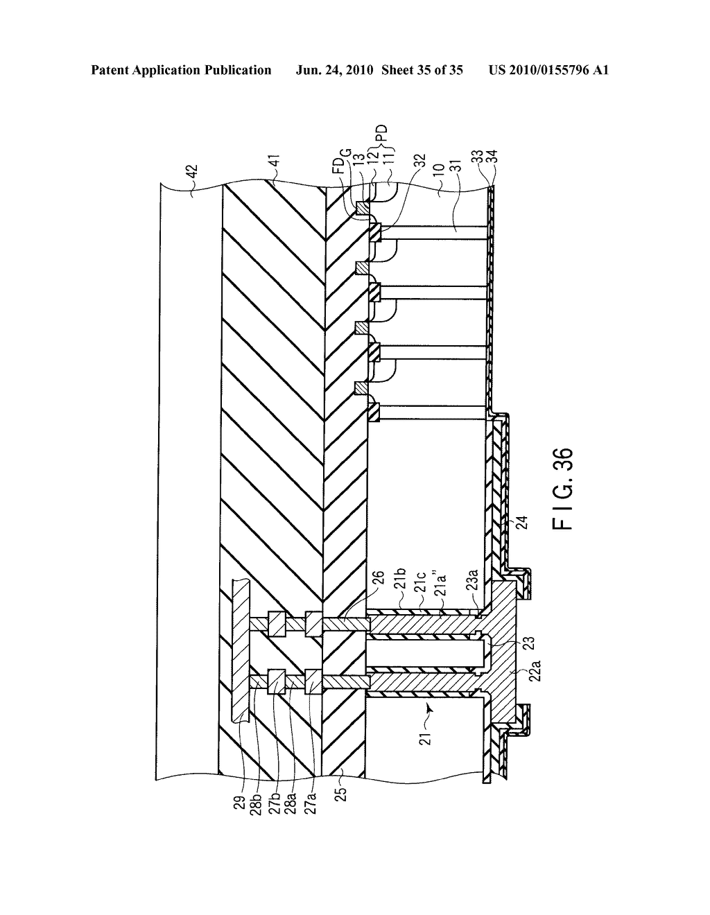 SEMICONDUCTOR DEVICE AND METHOD OF MANUFACTURING THE SAME - diagram, schematic, and image 36